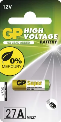 Produktbild von GP Alkaline Spezialbatterie 27AF (MN27/V27GA) 12V