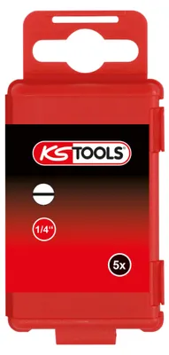 Obrázok produktu pre KS Tools 911.7735, 5 kusov, Zdierka, 5 mm, Oceľ, DIN 3126, ISO 1173 - E 6,3, 75 mm