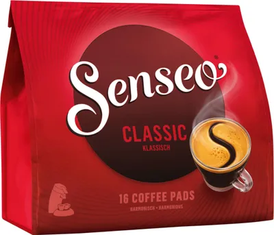 Image de Senseo 4021019 Dosettes de café "CLASSIC" classique, paquet de 16