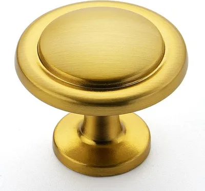 Produktbild von Goldene Schrankknöpfe - Küchenknöpfe - 10 Stück