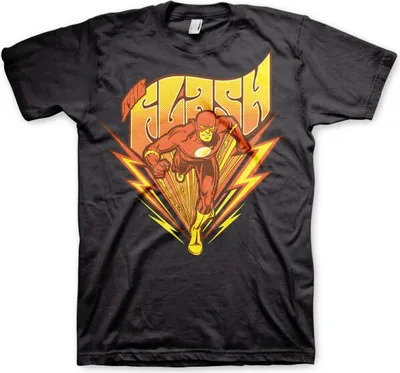 Produktbild von The Flash Classic T-Shirt - XX-Large - Black