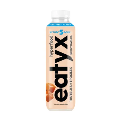 Image de eatyx Repas complet à boire, Caramel salé sans lactose, 500 ml