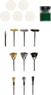 Produktbild von PARKSIDE® Mini Tool Zubehör Sortiment (Drahtbürsten und Polier Set 16)