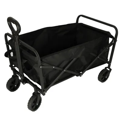 Obrázek produktu pro KIK KX3306 Přepravní vozík skládací, 100 kg, 100 l, 83 x 43 x 47 cm, černý