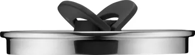 Produktbild von WMF 3201113005, Rund, Edelstahl, Transparent, Glas, Bakelit, Kunststoff, Schwarz, 16 cm