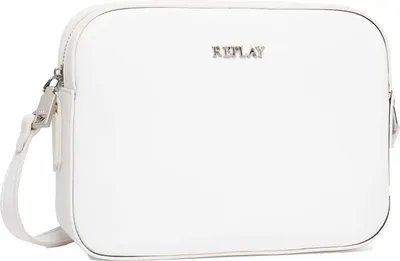 Image de REPLAY sac à épaule bandoulière Crossbody Bag Optical White blanc