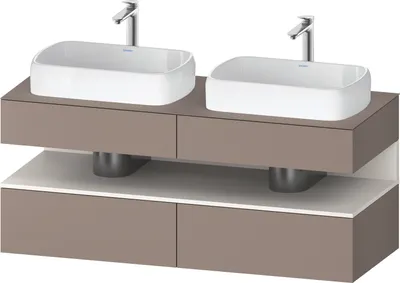 Produktbild von DURAVIT QA4767084430000 QTG KWTU WH Ek. 1400x550x600 bs. Mt.