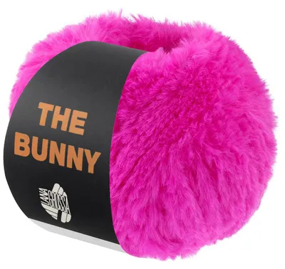 Produktbild von Lana Grossa THE BUNNY 100 g Weiches Effektgarn für Accessoires und Deko 120 m Farbe 018 - Pink