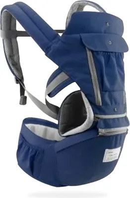 Produktbild von Ergonomische Babytrage Infant Kid Baby Sling Vorderseite mit Blick auf Kangaroo Baby Wrap Carrier für Babyreisen 0-36 Monate (Farbe: Blau)