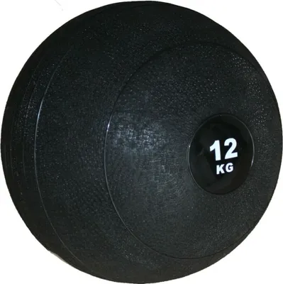 Produktbild von Medizinball 12 KG Slam Ball Gewichtsball Fitnessball Gummi Workout 28 cm