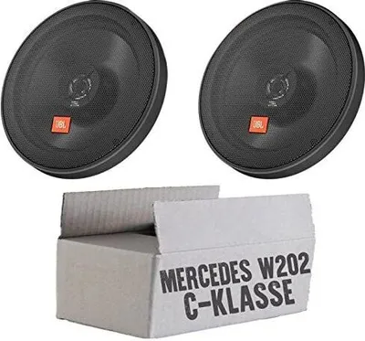 Produktbild von JBL STAGE2 624 | 2-Wege | 16,5cm Koax Lautsprecher - Einbauset passend für Mercedes C-Klasse JUST SOUND best choice for caraudio