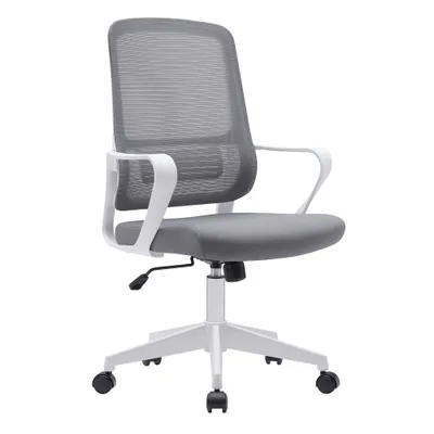Produktbild von Kondela Bürostuhl mit Armlehnen Salomo Typ 1 - grau / weiß