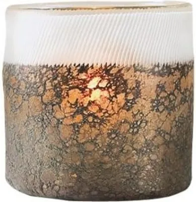 Imagen del producto de Jarrón de vidrio Gilde, modelo Lanzarote, 39963, altura: 21 cm