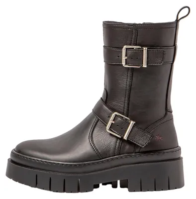 Image de Art Bottines pour Femme 1958 NAPPA BLACK/AMBERES Couleur Noir