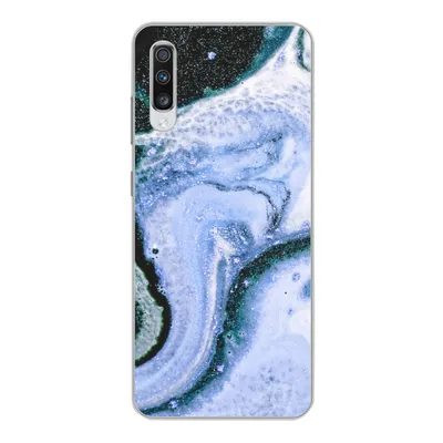 Produktbild von MuchoWow® Handyhülle Schutzhülle Hülle für Samsung Galaxy A70 Mineralien - Natursteine - Universum Silikon Softcase Handy Hülle - Schutzhaube