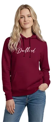 Produktbild von Spreadshirt Dorfkind Geschenk Geschenkidee Lustig Damen Hoodie, XXL, Bordeaux