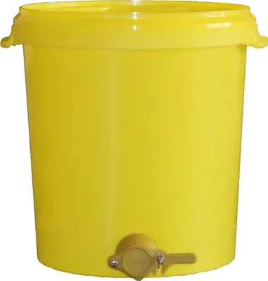 Produktbild von Abfülleimer 40 kg mit Quetschhahn