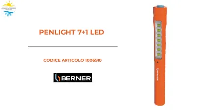 Obrázek produktu pro Berner LED svítilna Pen Light 7+1 Micro USB 200559 (svítilna)
