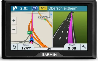 Productafbeelding van Garmin Drive 51 LMT-S navigatiesysteem, 5-inch display, touchscreen, rijstrookassistent, real-time verkeersinformatie, USB, Bluetooth, zwart