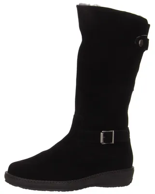 Produktbild von Waldläufer Stiefel bequem warm gefüttert in schwarz, Gr. 4.5