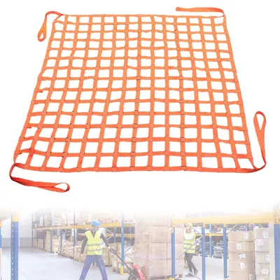 Productafbeelding van Hefnet - 1 x 1 m - Polyester - 300 kg - Oranje