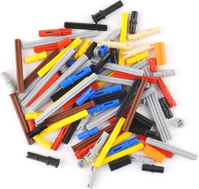 Produktbild von LEGO® Technic Pins Verbinder Achsen Gemischt NEU! Menge 100x – Jede Mischung individuell zusammengestellt