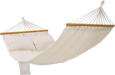 Produktbild von Beige Outdoor-Hängematte 210x150cm 300kg belastbar