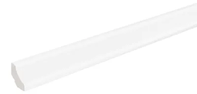 Produktbild von Neuhofer Fußleiste 240 cm x 16 x 16 mm weiß
