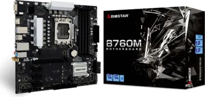 Produktbild von Biostar B760MX2-E Pro D4 B760 S1700 mATX DDR4
