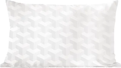 Produktbild von MuchoWow® Zierkissen Sofakissen Wohnzimmer Dekokissen 50x30 cm Hintergrund - Formulare - Weiß - Wohnzimmerdekoration - Polster mit Photo