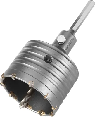 Productafbeelding van Betonboormachine met een diameter van 80 mm, met HEX-aansluiting, merk GRAPHITE