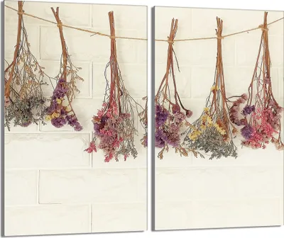 Produktbild von Glasherdplattenschutz 2x30x52 Blumen