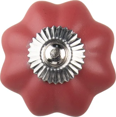 Produktbild von Clayre & Eef Türknauf Ø 4 cm Rot Keramik