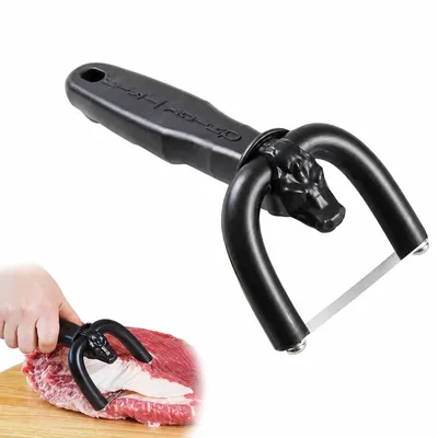 Produktbild von Fleischkralle Edelstahl, Hand Fleischzerkleinerer mit ergonomischem Griff, Küchenhelfer zum Zerkleinern von Fleisch, BBQ Grill Zubehör