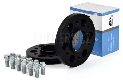 Produktbild von Verlängerungsunterlegscheiben SCC, 20 mm, 6/130 - 84,1 mm (Schraube M14x1,5), 13418W, schwarz