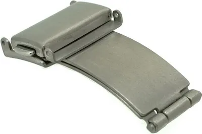 Produktbild von Minott Titanschließe | einseitig klappbar | für Metallbänder, Stegbreite:19mm