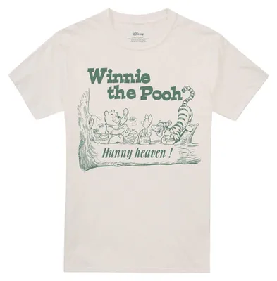 Image de Winnie l'ourson - T-shirt « Hunny Heaven » pour homme/femme, unie TV33975 (XXL) (Naturel)