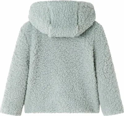 Produktbild von vidaXL Kinder-Kapuzenjacke Teddy-Kunstpelz Minzgrün 116