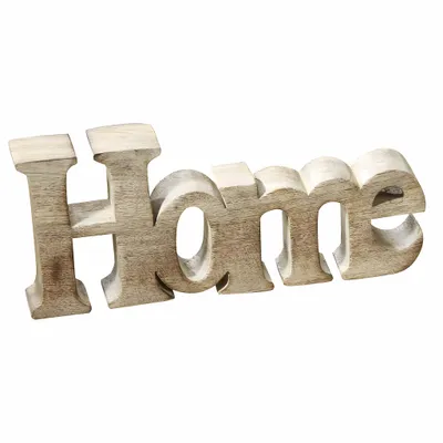 Produktbild von GIlde Holz Schriftzug "Home" VE 6