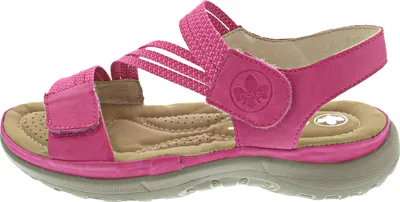 Produktbild von Rieker Damen Sandale Trekking Outdoor Stretch Klettverschluss 64870, Größe:40 EU, Farbe:Pink