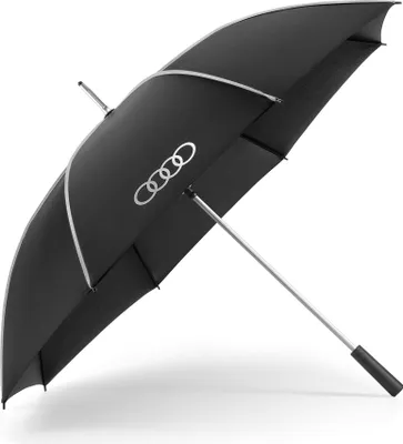 Produktbild von Original Audi Stockschirm, schwarz/silber, groß