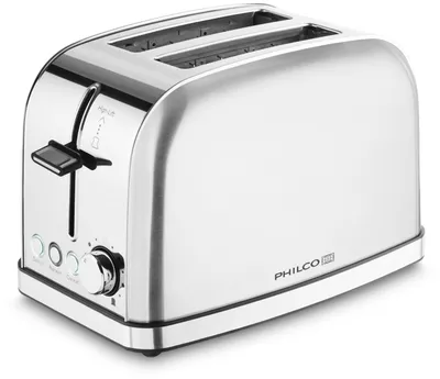 Produktbild von 2-Scheiben-Toaster Phta 4000, 950 W, mit Abtaufunktion und herausnehmbarem Krümelfach