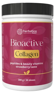 Obrázok produktu pre Bioaktívny kolagén s peptidmi a vitamínmi pre krásu, nechty, vlasy a pokožku - 300g - Herbatica