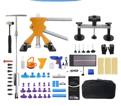 Obrázek produktu pro Sada nástrojů pro odstraňování promáčklin, 118 dílů, snadno ovladatelné nástroje, 118 kusů