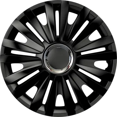 Produktbild von Radkappe 16" Royal RC Schwarz für Stahlfelgen