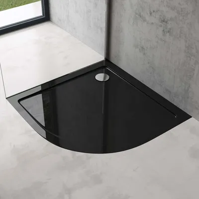 Immagine prodotto di doporro Piatto Doccia 90x90x4cm Faro3 in Acrilico, Forma: Quadrato, Nero