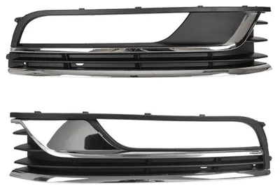 Image de Grille de pare-chocs chromée, côté gauche, pour VW Passat B7, à partir de 2010