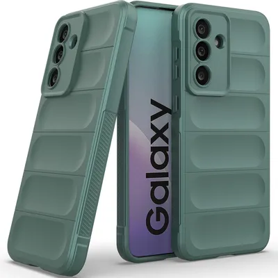 Produktbild von Handyhülle für Samsung Galaxy M56 5G Weich TPU Silikon Stossfest Anti-rutsch Hülle Grün