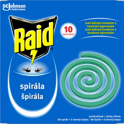 Obrázek produktu pro Nohel Garden Spirála RAID proti komárům 10ks