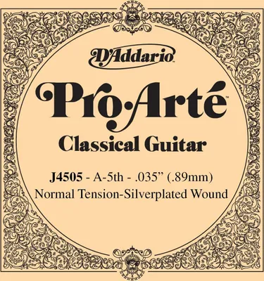 Produktbild von D'Addario J 4505 Einzelsaite für Gitarre